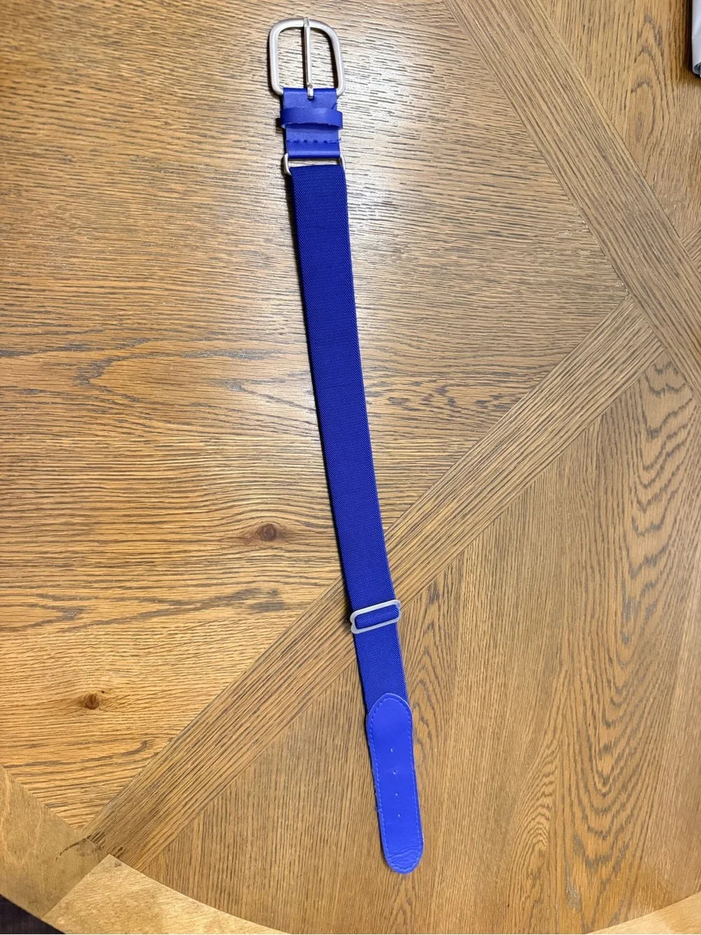 Youth Baseball Belt Royal Blue Adjustable Elastic Sports Belt One Size